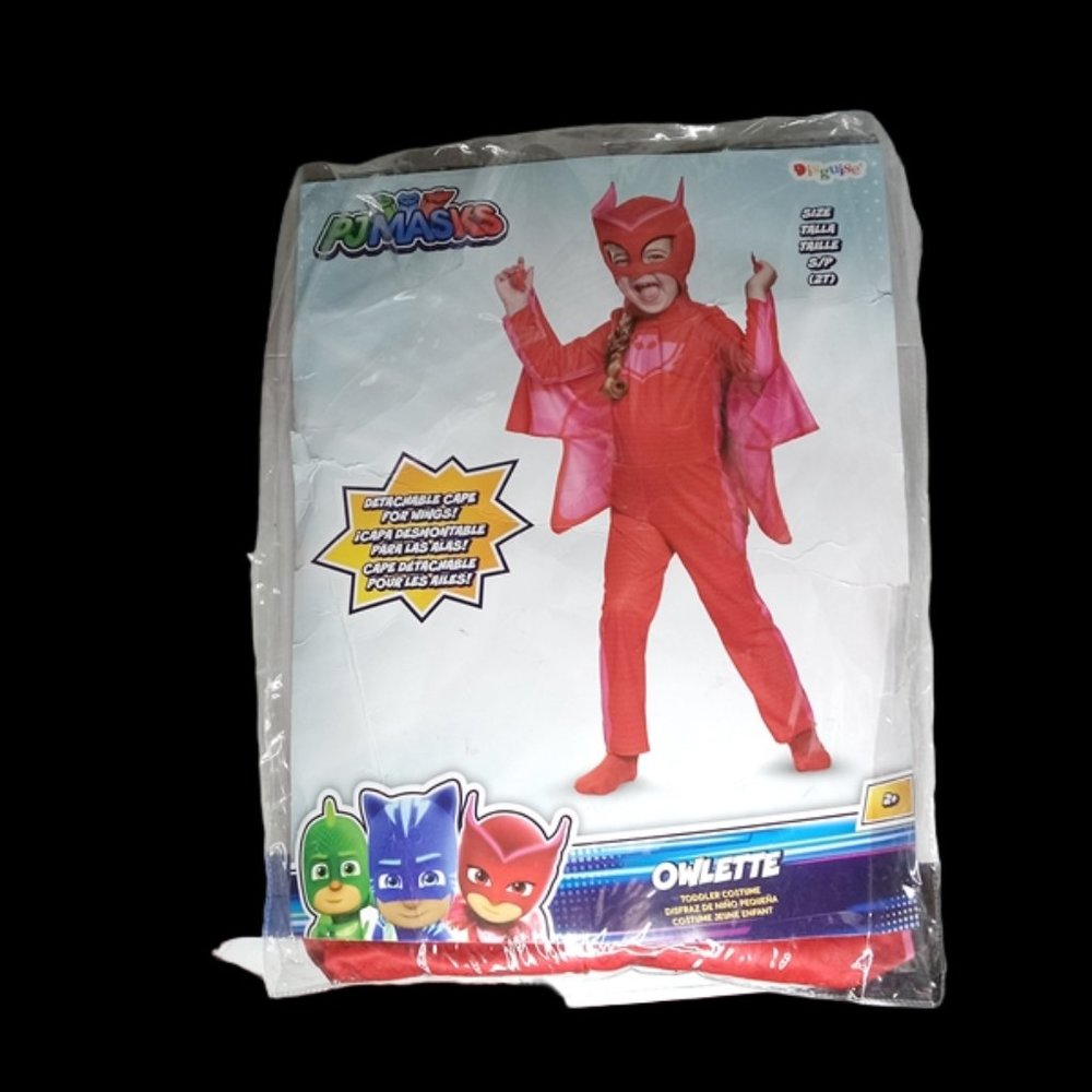 PJ Masks Owlette 2T Toddler New Costume - Picture 1 of 5